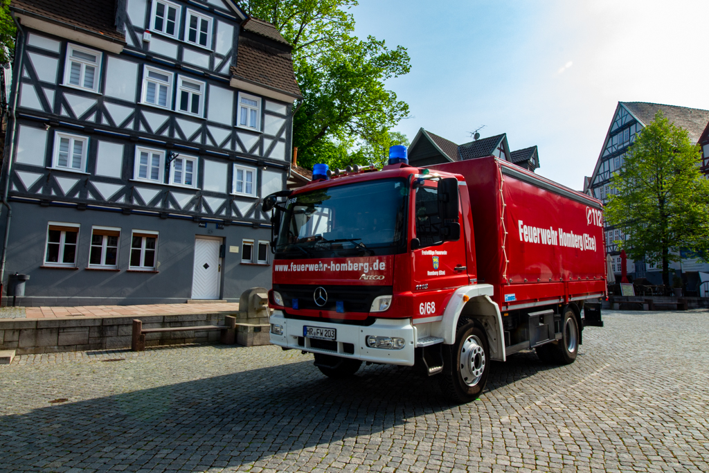 Gerätewagen Nachschub der Feuerwehr Homberg (Efze)